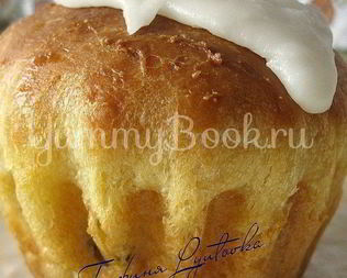 Ромовая баба с глазурью