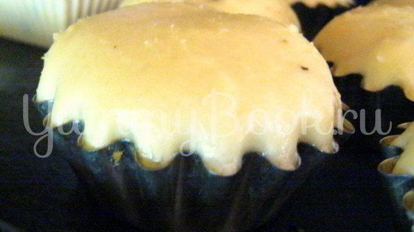 ромовая баба с глазурью