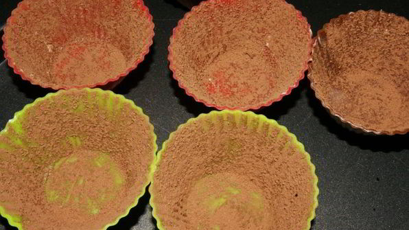 шоколадный фондан