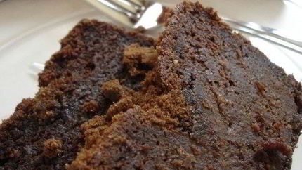 Шоколадный кекс с апельсиновой цедрой