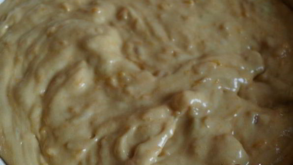 тыквенный кекс с ликером и миндалем