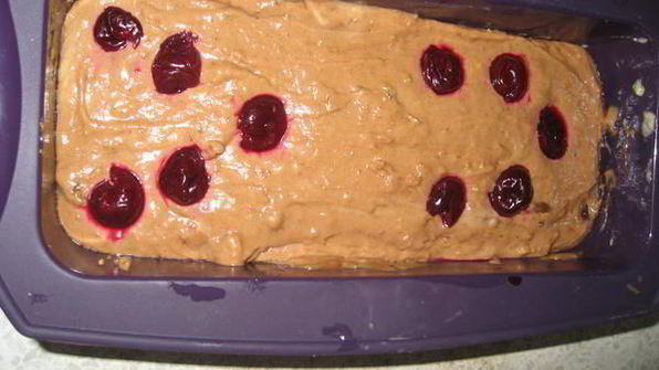 воздушные кексы с вишней и маскарпоне