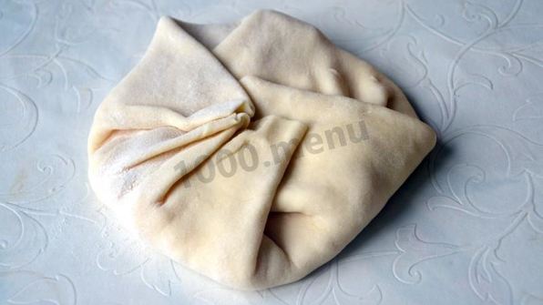 хачапури с творогом и сыром на сковороде