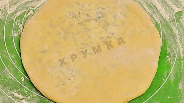 хачапури с творогом на сковороде