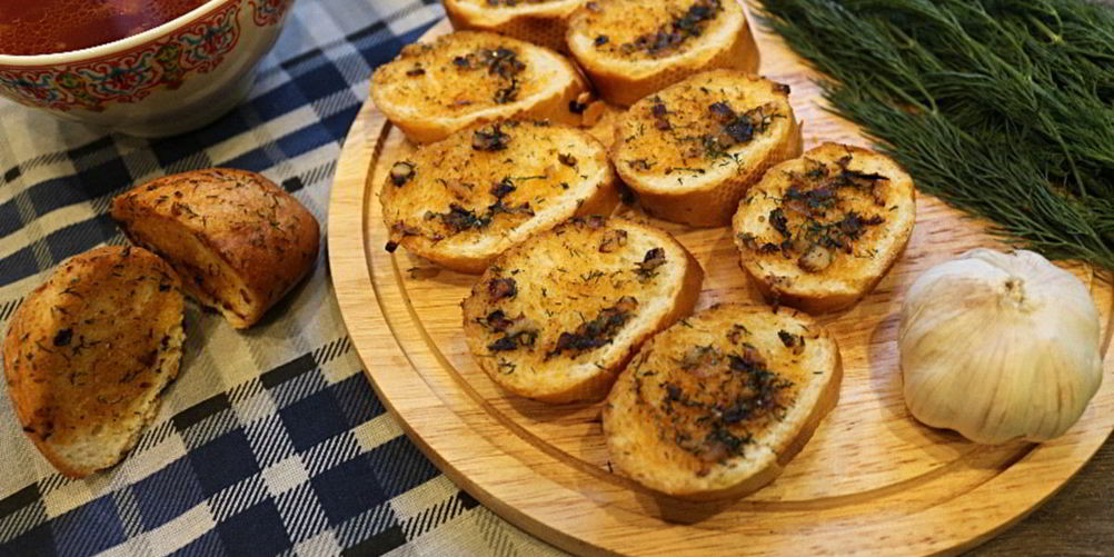 Рецепт багета с начинкой