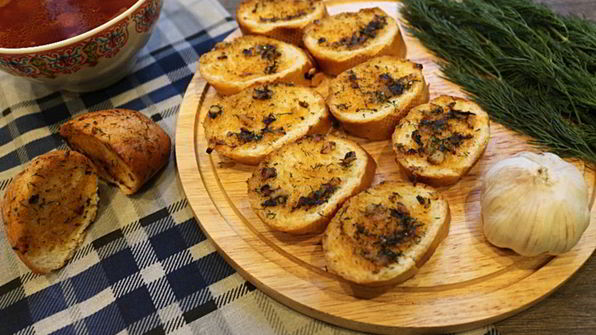 багет с начинкой