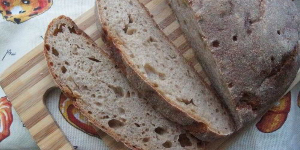 Рецепт чешского деревенского хлеба на ржаной закваске