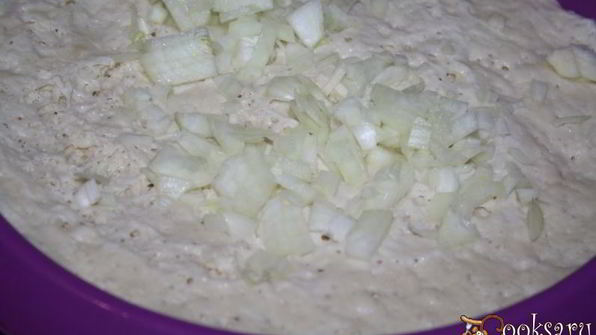 чиабатта с луком