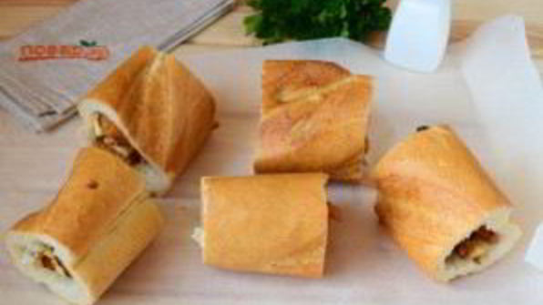 фаршированный багет восторг