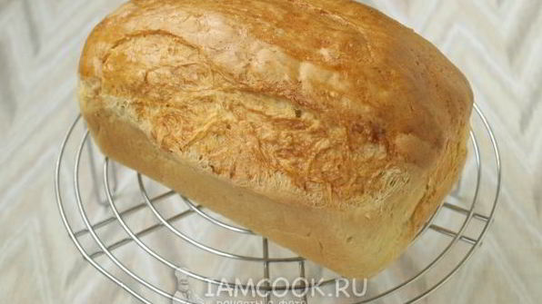 хлеб на кефире на дрожжах
