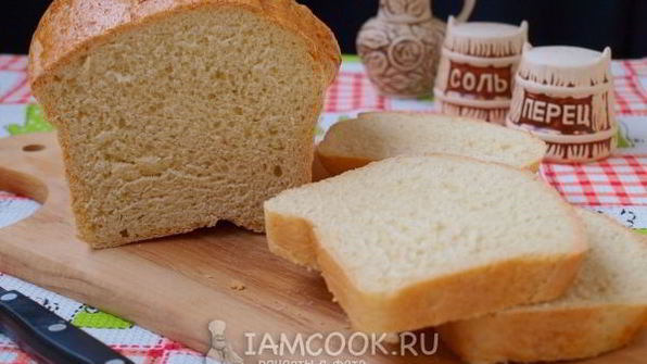 хлеб на кефире на дрожжах