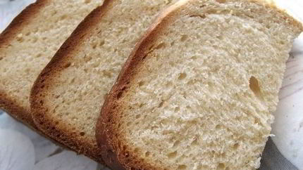 Хлеб на ряженке в хлебопечке