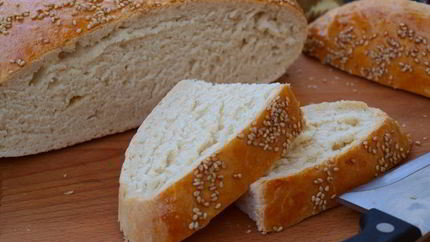 Хлеб на сыворотке с оливковым маслом