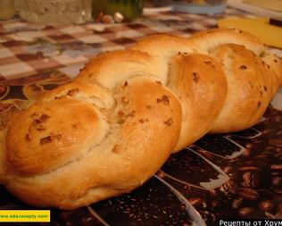 Хлеб с чесноком