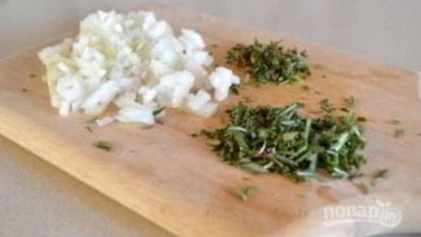 хлеб с луком