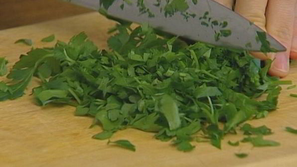 хлеб с пармезаном и чесноком