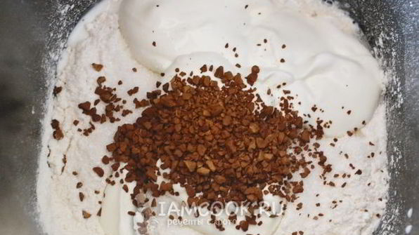 кофейный хлеб к завтраку в хлебопечке