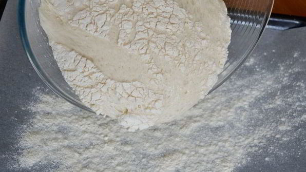 крученый хлеб без замеса