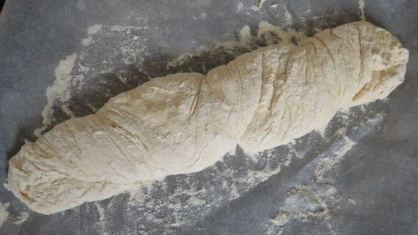 крученый хлеб без замеса