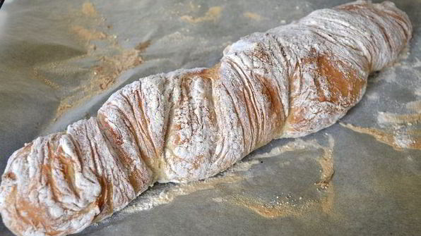 крученый хлеб без замеса