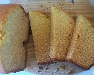 Кукурузный хлеб без дрожжей