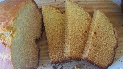 Кукурузный хлеб без дрожжей