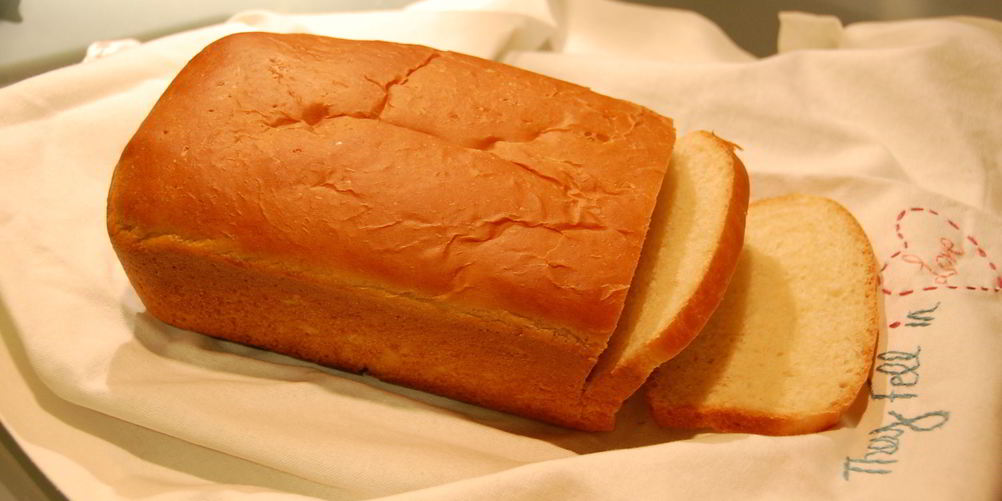 Рецепт просто белого хлеб