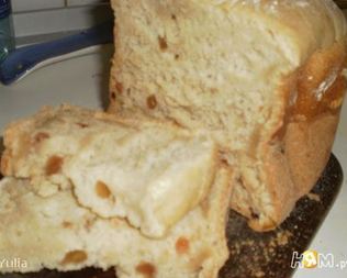 Сладкий хлеб с изюмом из хлебопечки