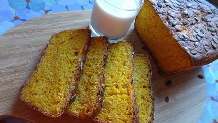 Тыквенно-медовый хлеб