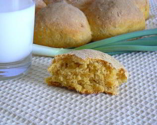 Тыквенный хлебушек с овсяными хлопьями