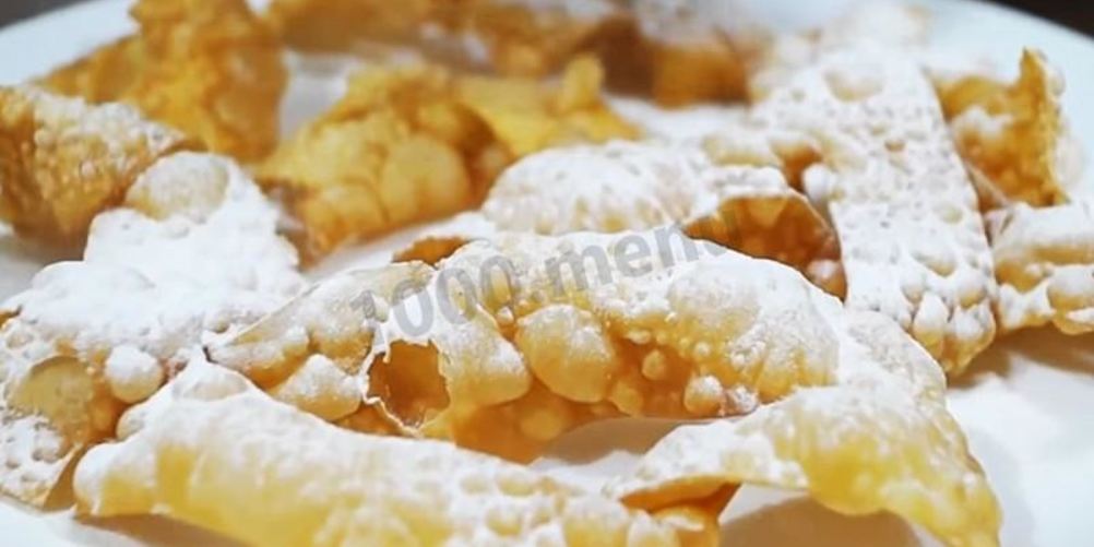 Рецепт хвороста классического