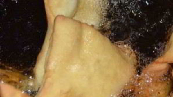 хворост с водкой