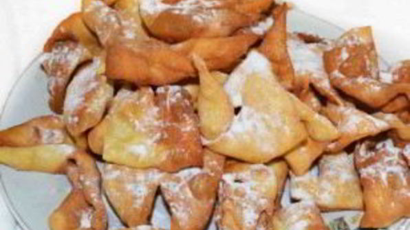 хворост с водкой