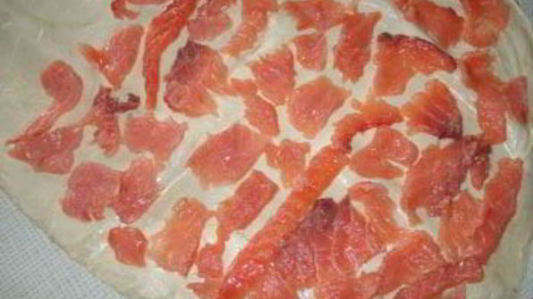 быстрая закуска из лаваша