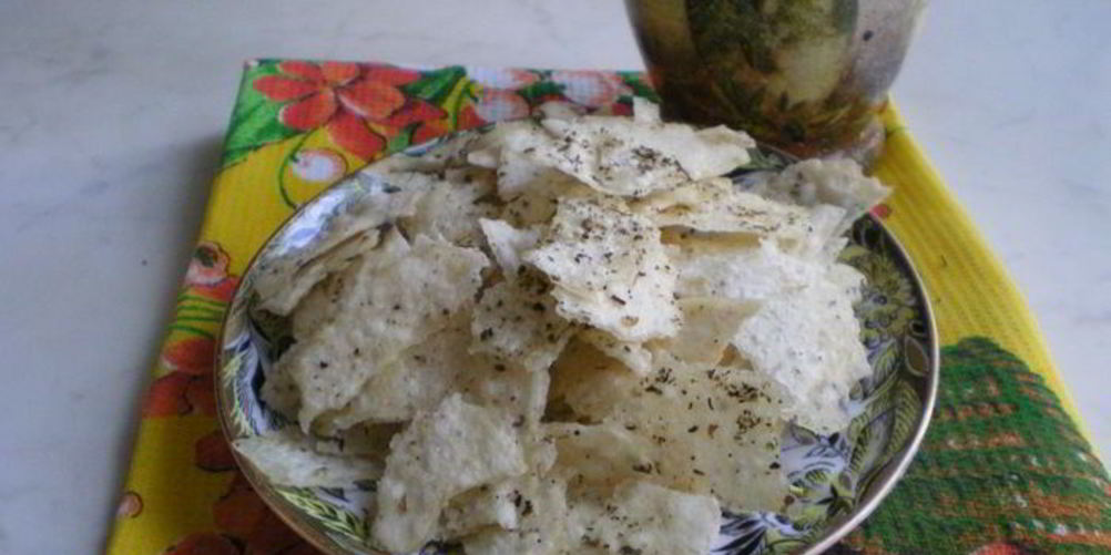Рецепт чипсов из лаваша