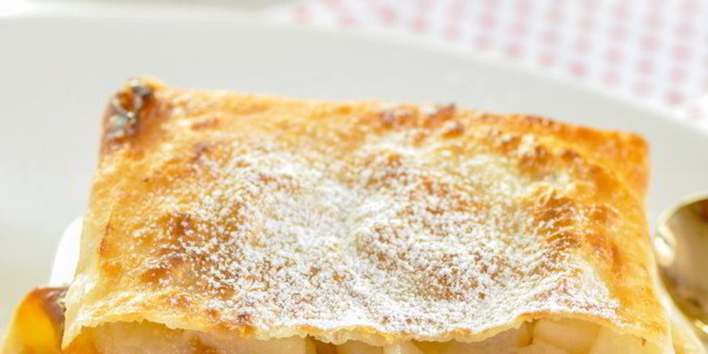 Рецепт хрустящих конвертиков из лаваша с фруктами