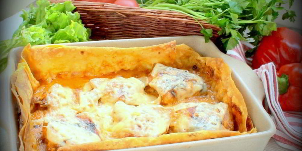 Рецепт курочка, запеченная в лаваше