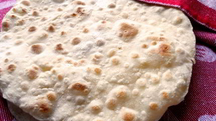 Лаваш на сковороде