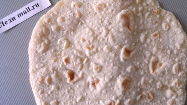 лаваш на сковороде