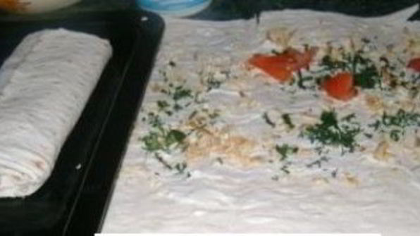 лаваш с сыром в духовке