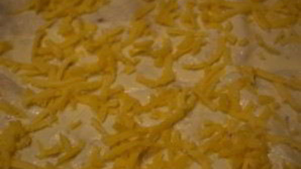 лаваш с ветчиной и твердым сыром