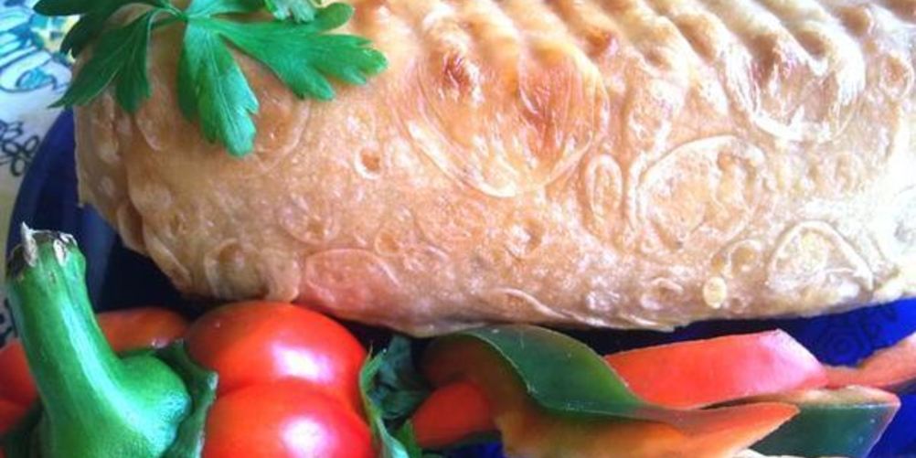 Рецепт мясного кекса в лаваше