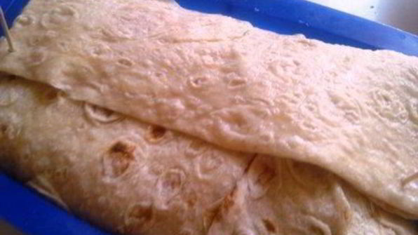 мясной кекс в лаваше