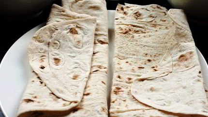 Постный лаваш