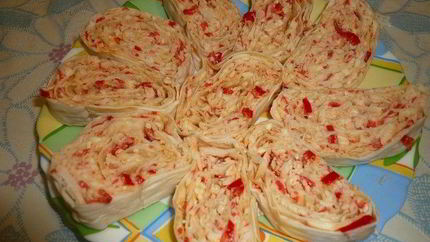 Рулет с лавашом