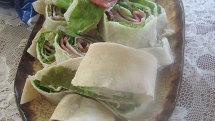 Рулетики из лаваша