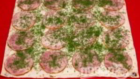 рулетики с лавашом