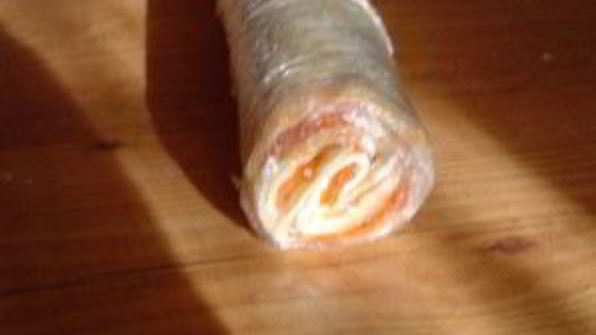 рулеты из лаваша с икрой