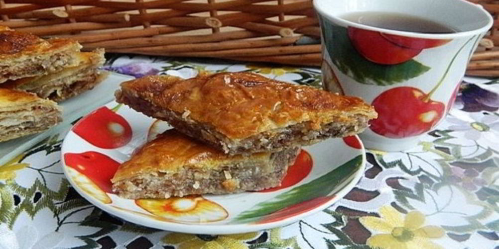 Рецепт ленивой пахлавы иза лавашей