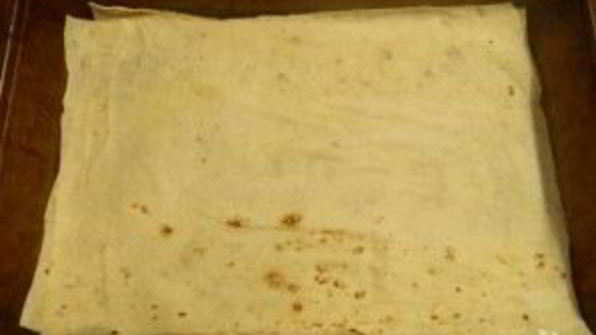 ленивая пахлава из лаваша